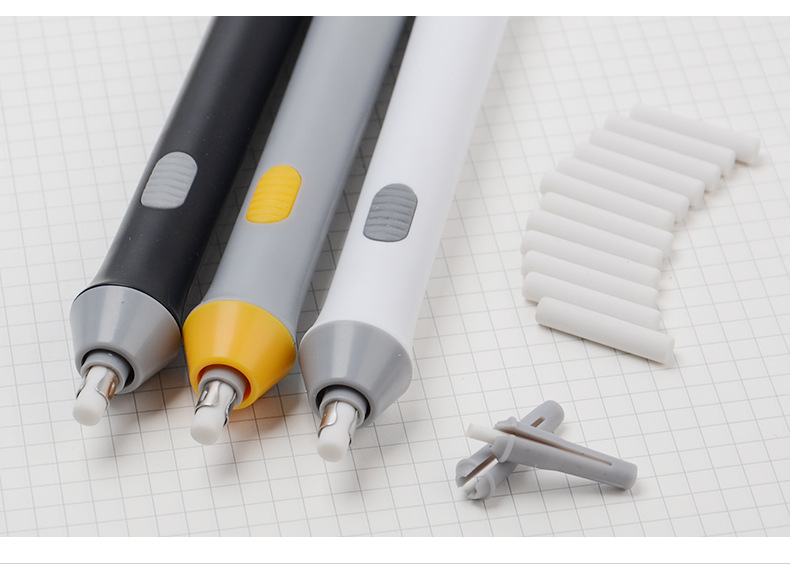 Dongnan Electric eraser, effortless, clean, automatically rotating drawing eraser, learning stationery eraser 8302 pic 13