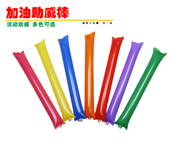 Cheering stick, inflatable cheerleading stick, inflatable stick, advertising and promotion, cheerleading stick, cheering stick, support stick, balloon, printed logo pic 2