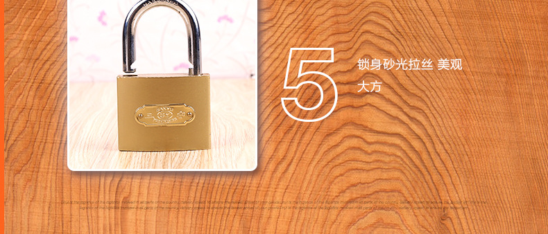 【 Factory Direct Supply 】 Full-opening padlock, copper-like padlock, single-opening multi-specification lock head, household watch box lock, small padlock pic 19