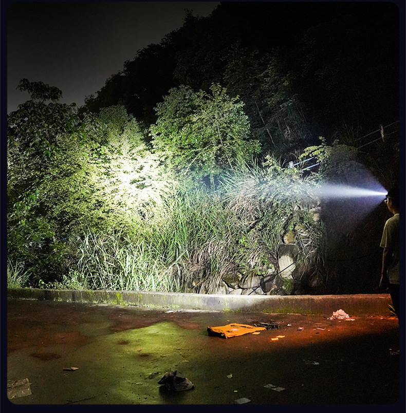 外贸 磁铁工作灯LED头灯户外cob充电头戴灯 钓鱼灯 强光夜钓头灯 pic 25