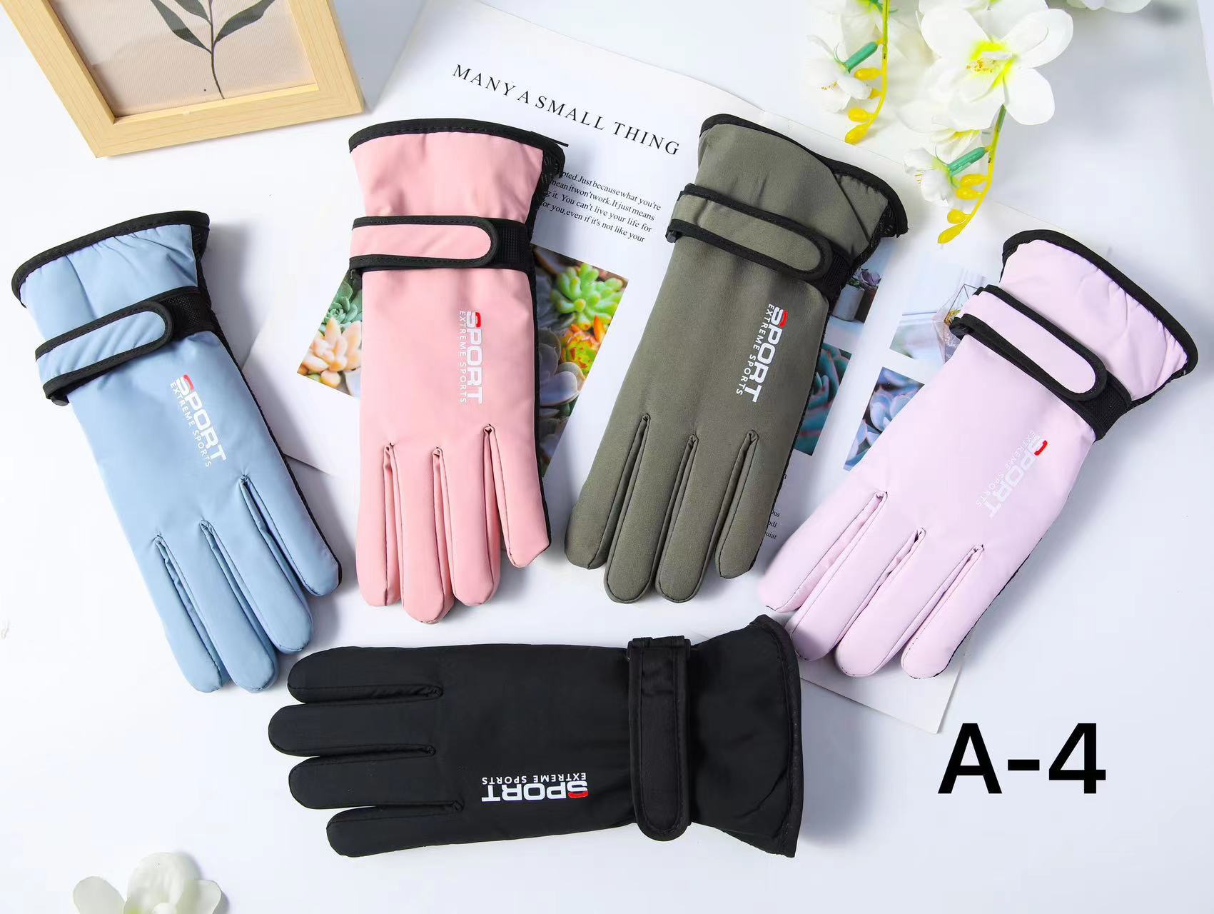 Safety protection, hand protection, universal gloves, cross-border warmth, outdoor skiing, motorcycle, electric bike riding gloves, fleece, extended and thickened, couple sets, cotton gloves pic 7