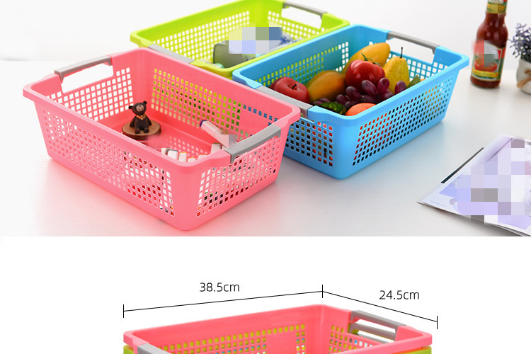 Desktop storage baskets, cosmetics and snacks storage wholesale, kindergarten storage baskets, toy storage baskets pic 9