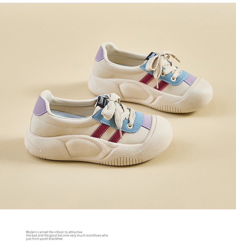 2024秋季小白鞋新款韩版ins女学生增高厚底运动板鞋休闲鞋KT2682详情21