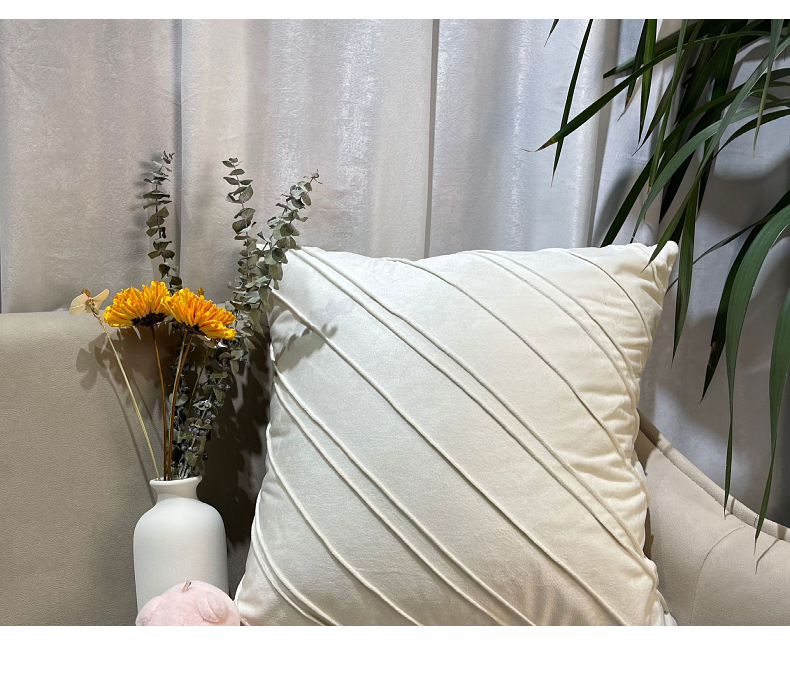 New plain short plush cushion cover, corn kernel pillow cover, short plush cushion, red pillow cover wholesale pic 28