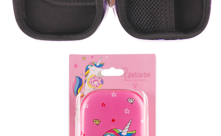 TOPSTHINK Disney 3D Unicorn EVA large-capacity pen Case for Children and Students Multi-compartment Cartoon Stationery Box, simple and niche handbag wholesale pic 34