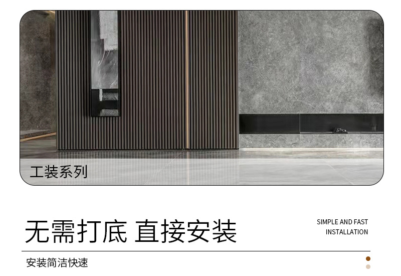 竹木纤维格栅板pvc塑料背景墙凹凸长城板实木波浪半圆生态木吊顶详情6