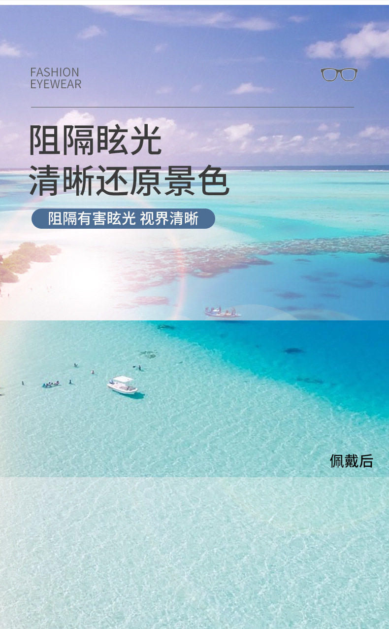 新款时尚金属双梁蛤蟆镜男欧美潮流女士穿搭眼镜跨境遮阳太阳眼镜详情4
