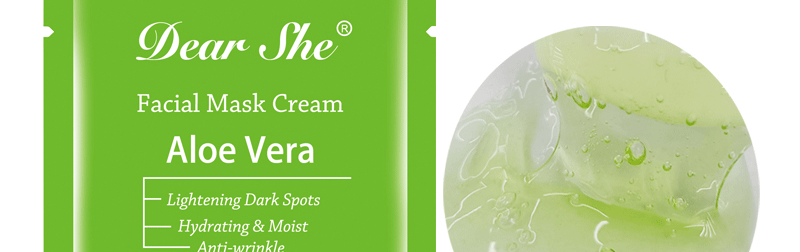 Dear She Aloe Vera Blackhead Mask Mineral Mud Acne and Blackhead Removal Nasal Mask pic 18