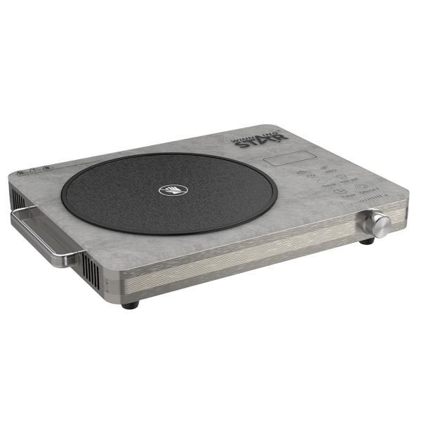 Winningstar British and European standard household 2200W high-power high-temperature resistant polished black crystal panel electric ceramic stove pic 4