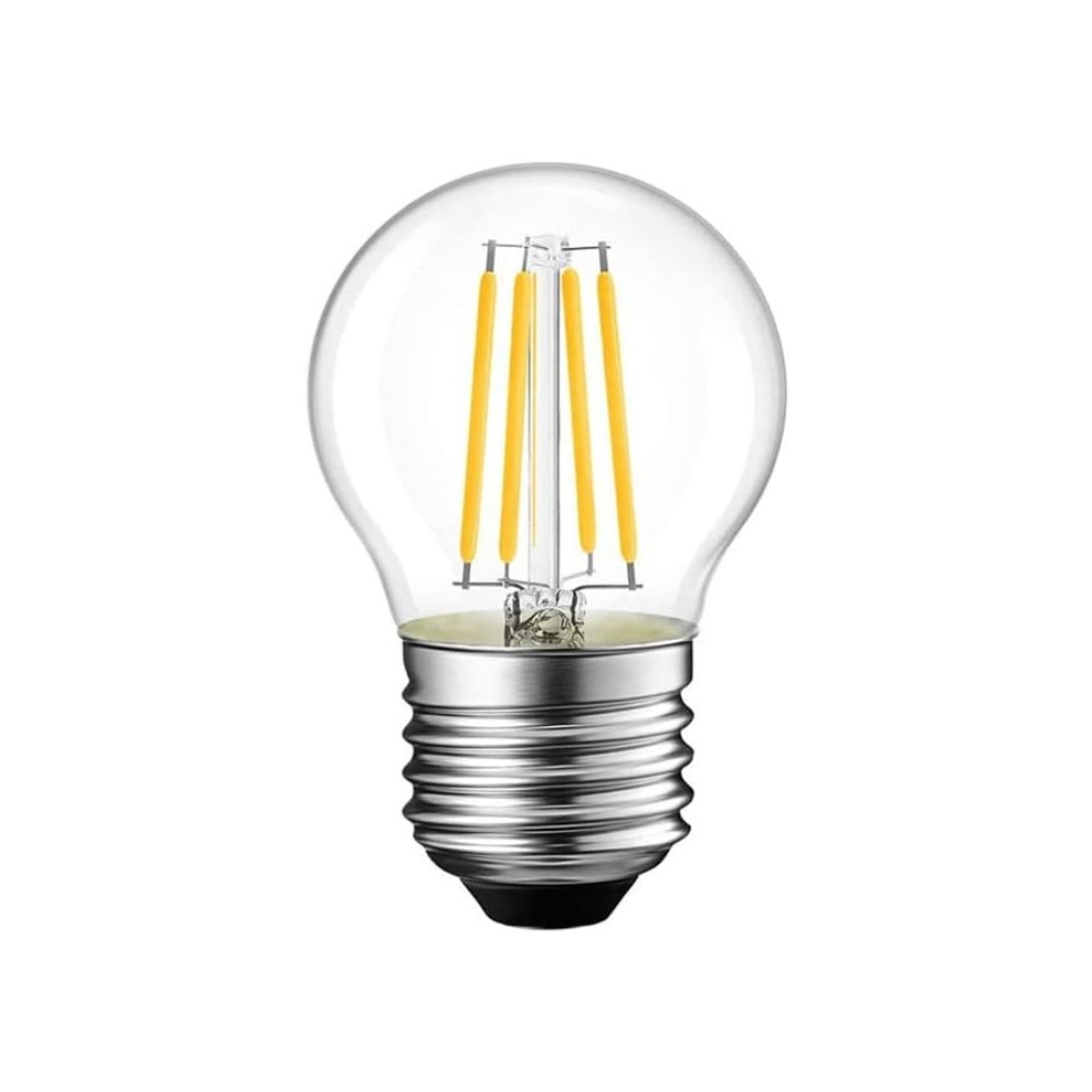 塑包铝led灯泡e27螺口家用高亮暖光光5W节能灯化妆直播补光球泡灯详情1