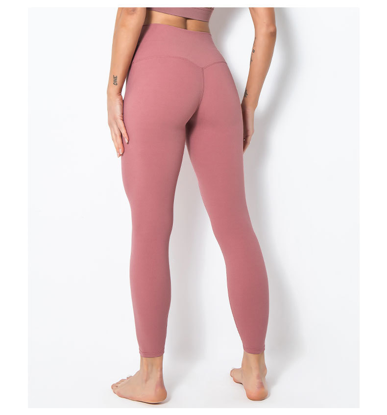 lulu瑜伽裤磨毛高腰提臀女夏外穿紧身运动跑步蜜桃臀裸感健身裤秋详情62