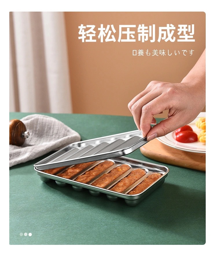 304 stainless steel sausage mold, sausage for babies, baby food, steamed cake for infants, homemade sausage mold, heat-resistant pic 12