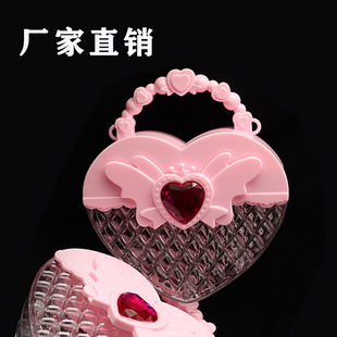 饰品盒PS塑料归纳盒 首饰珠宝样品展示盒高透明6.12.24格厂家详情10