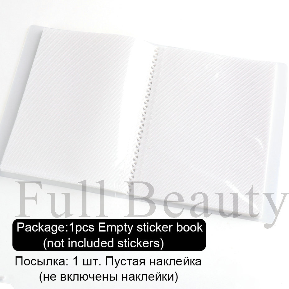 New sticker storage book, ins nail tool display, Japanese Internet celebrity sticker storage book, nail sticker book shanilak pic 8