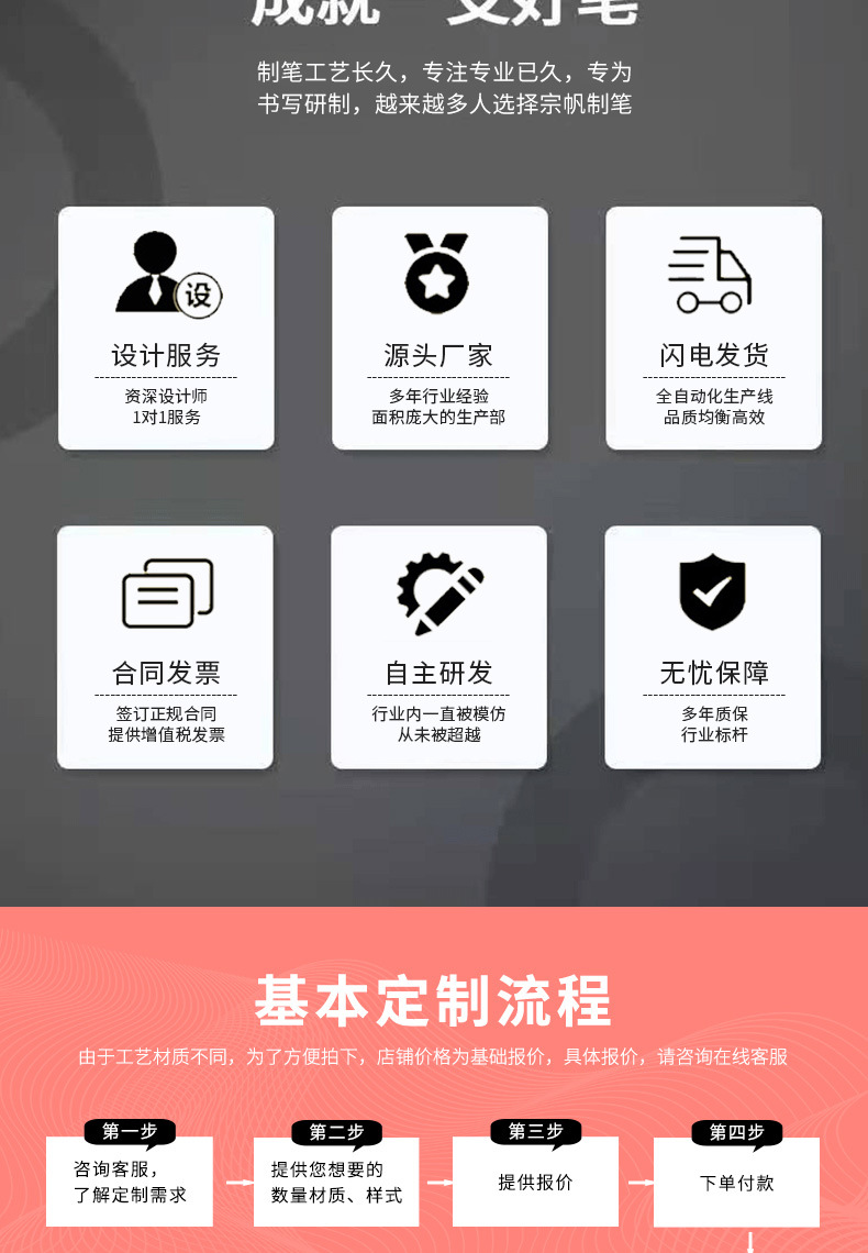 宗帆文具花朵按动中性笔ins雏菊郁金香速干刷题笔0.5mm黑笔签字笔详情16