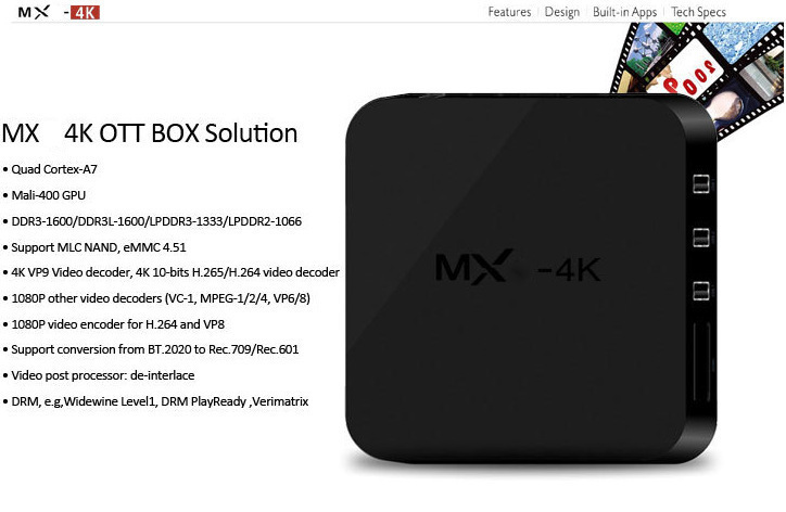 Decodificador V88 decodificador de red MX9 decodificador 4K decodificador de comercio exterior TV BOX pic 7