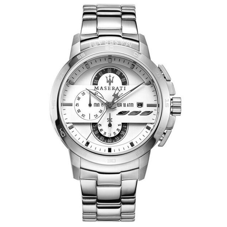 Maserati large dial trendy quartz chronograph, popular Douyin men's watch, water-resistant pic 32