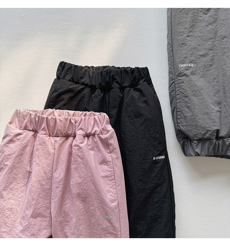 2023冬季加厚儿童棉裤男女童蚕丝裤外穿防风裤保暖长裤加绒2433详情41