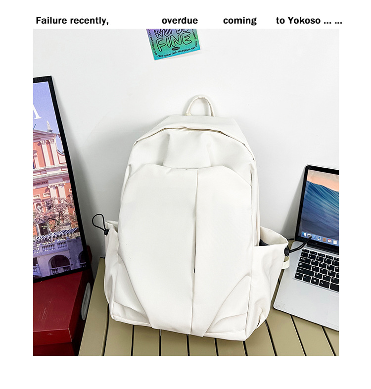 2024新款书包女大学生高中初中生旅行防水背包潮牌男大容量双肩包详情10