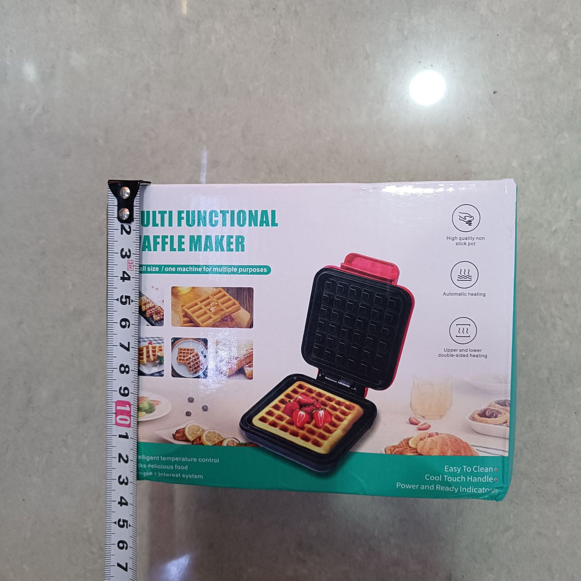 diy grid pancake machine, home non-stick baking waffle mold, waffle maker sandwich machine pic 10