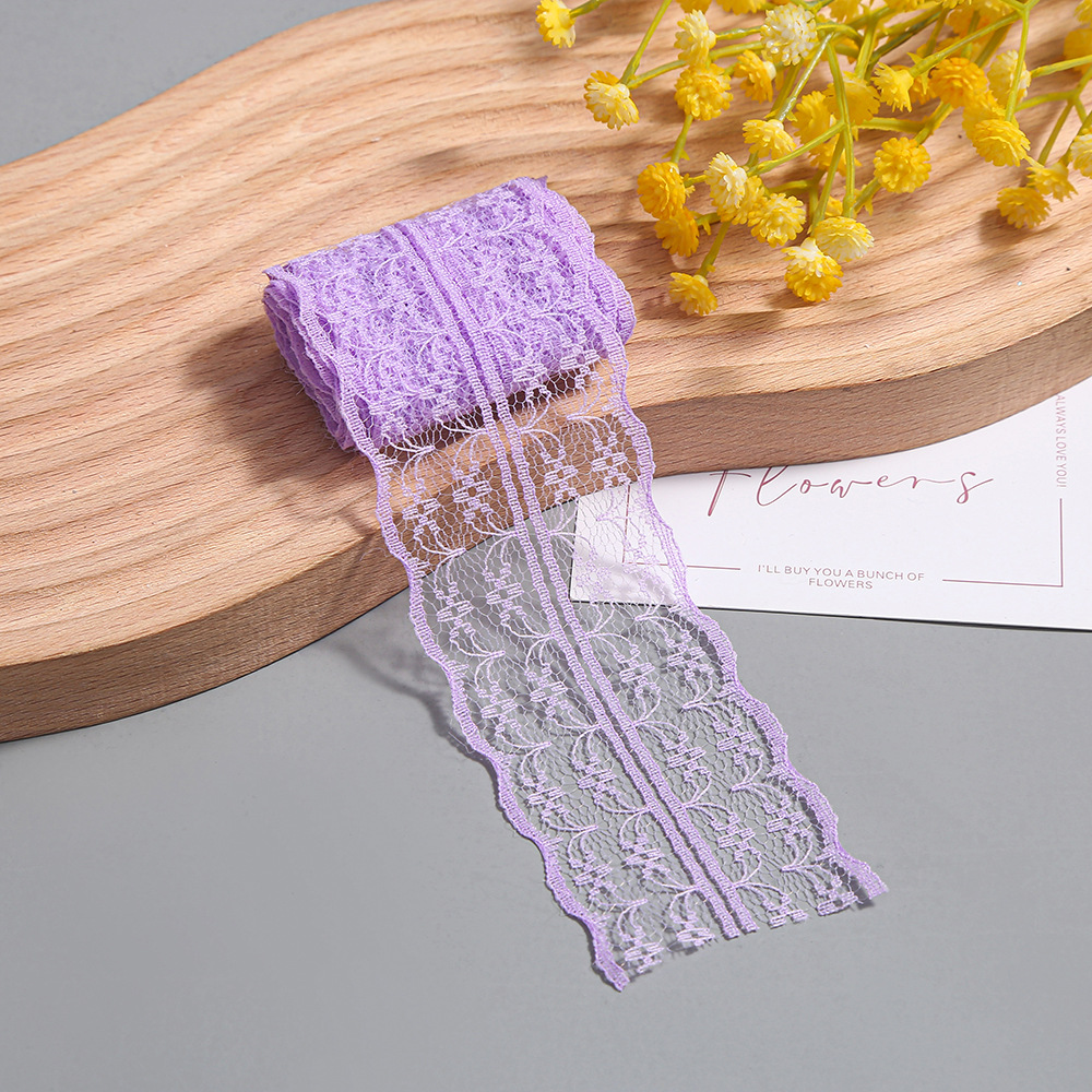 133-2A in-stock color non-elastic lace trim handicrafts, doll clothing, scarves, sleeves, accessories, DIY clothing pic 37