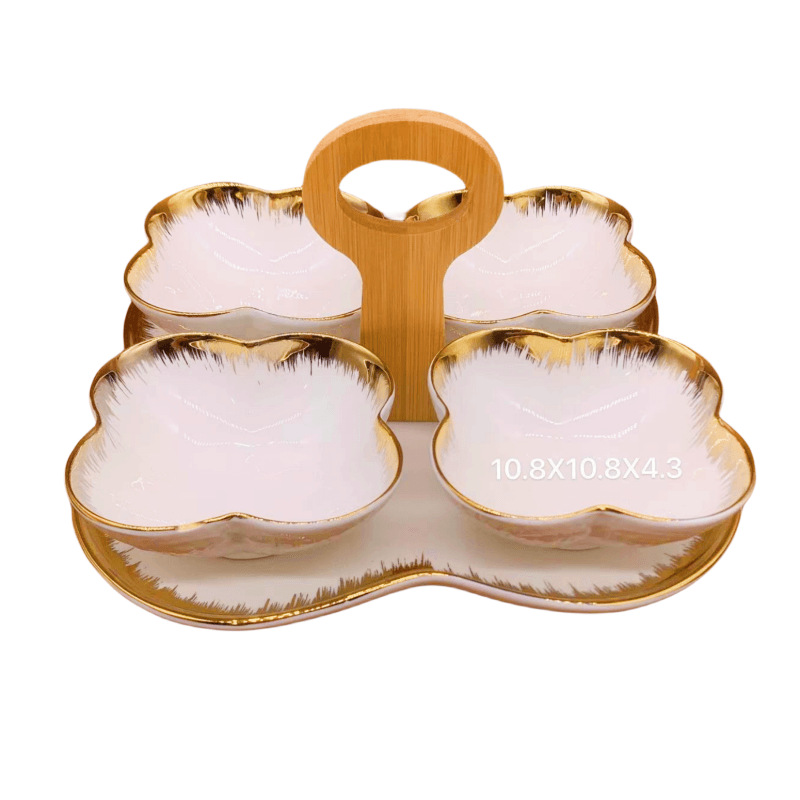 European-style small luxury gold-edge coffee cup, home ceramic cup and saucer set, 7 afternoon tea cups, saucers, spoons, water cups, flower tea cups pic 5