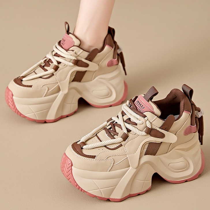 女鞋2024休闲运动老爹鞋子女士小白鞋透气女夏季凉鞋女详情6