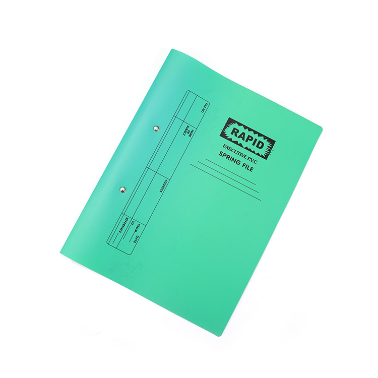 A4 large snake spring folder, office folder, snake-shaped double-hole folder, folder pic 6