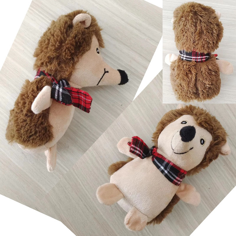 工厂跨境货宠物磨牙洁齿发声耐咬吱吱叫毛绒玩具狗狗解闷卡通玩具详情9