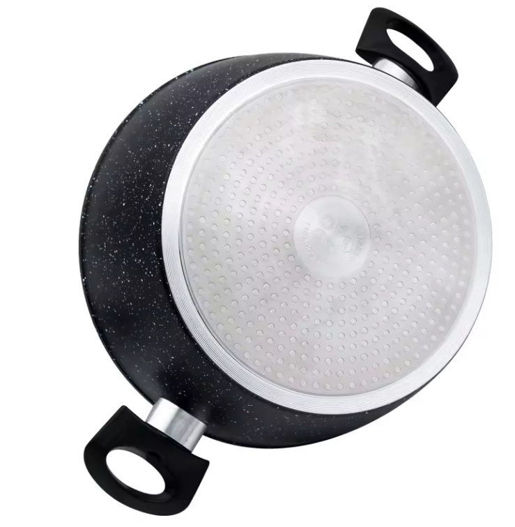 炊大皇平底锅家用XJ33BT双耳汤锅套装带盖 不粘煎锅泡面早餐煎蛋辅食班戟锅详情12