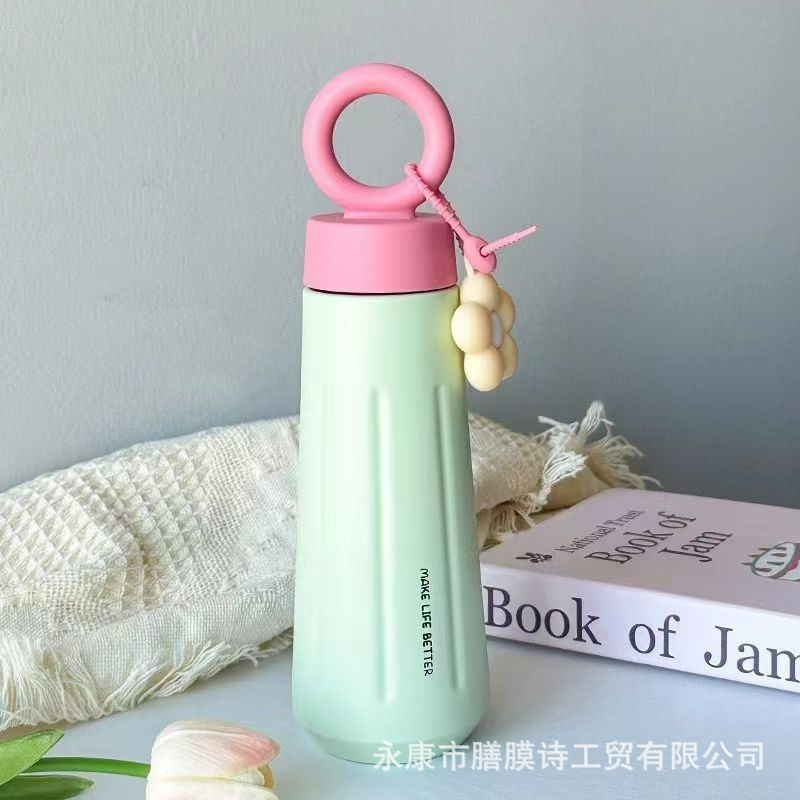 多巴胺女神杯高颜值加厚便携车载随行杯子学生通用不锈钢保温杯详情9