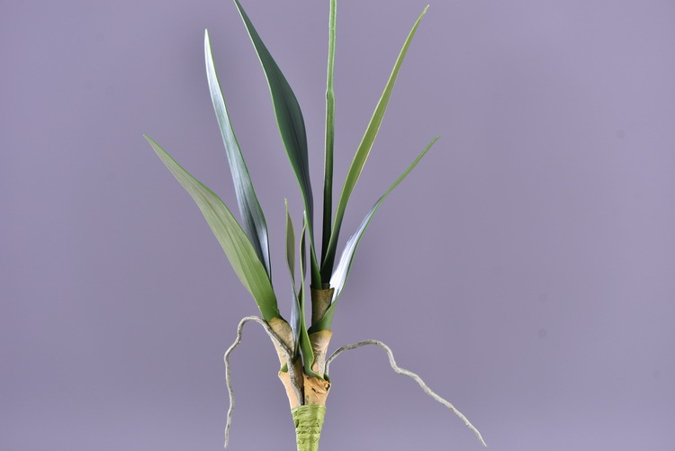 Factory direct sales of high-end artificial dendrobium, wholesale of artificial flowers with leaves, home decoration of Phalaenopsis and Lanjin artificial plants pic 11