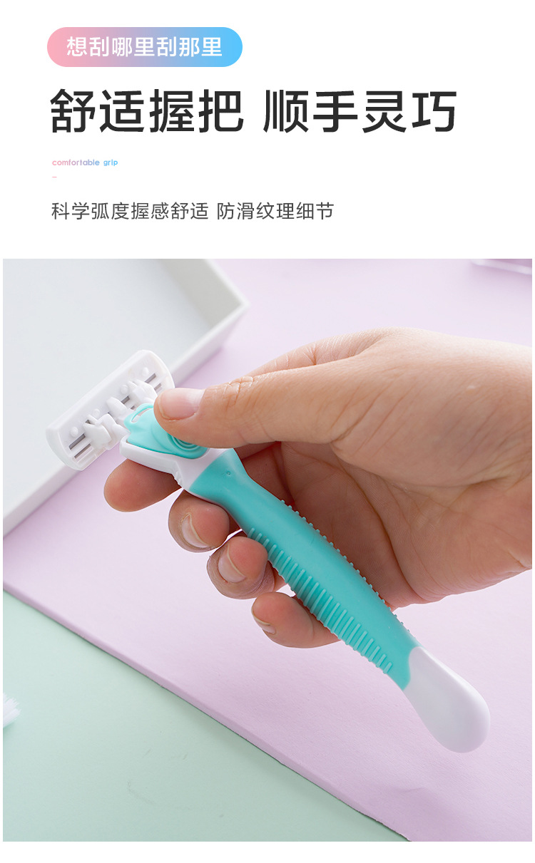Manual shaving knife for women, armpit hair remover, a special tool for men and women to remove leg hair pic 23