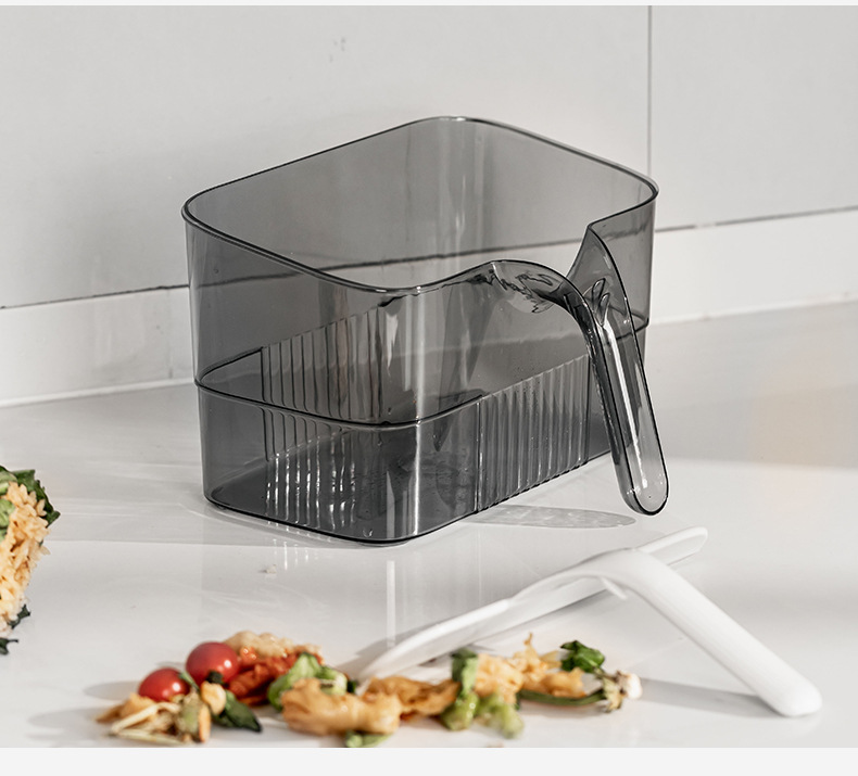 厨房垃圾桶壁挂式家用带刮板厨房餐桌酒店清洁工具橱柜门挂式专用详情16