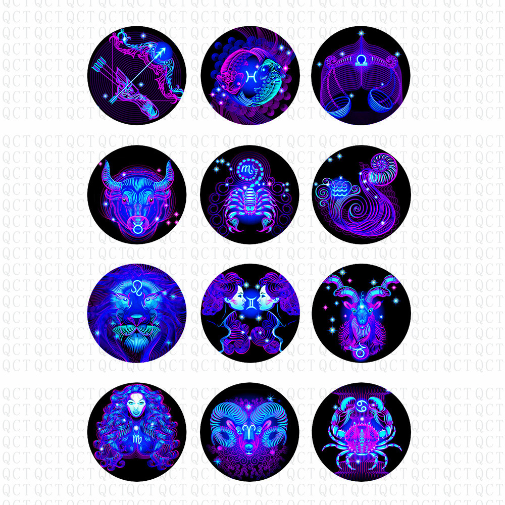 正圆25mm 新12星座