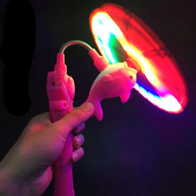 网红跨境亚马逊大号恐龙发光棒音效夜市批发地摊儿童互动玩具恐龙详情5