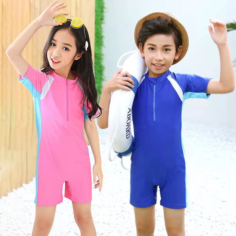 时尚拼色男士成人泳裤平角温泉泳裤海边沙滩运动大码游泳裤批发详情5