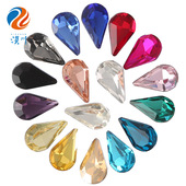 厂家批发 尖水滴钻 瓜子 水晶玻璃钻 diy材料 手机饰品配件详情6