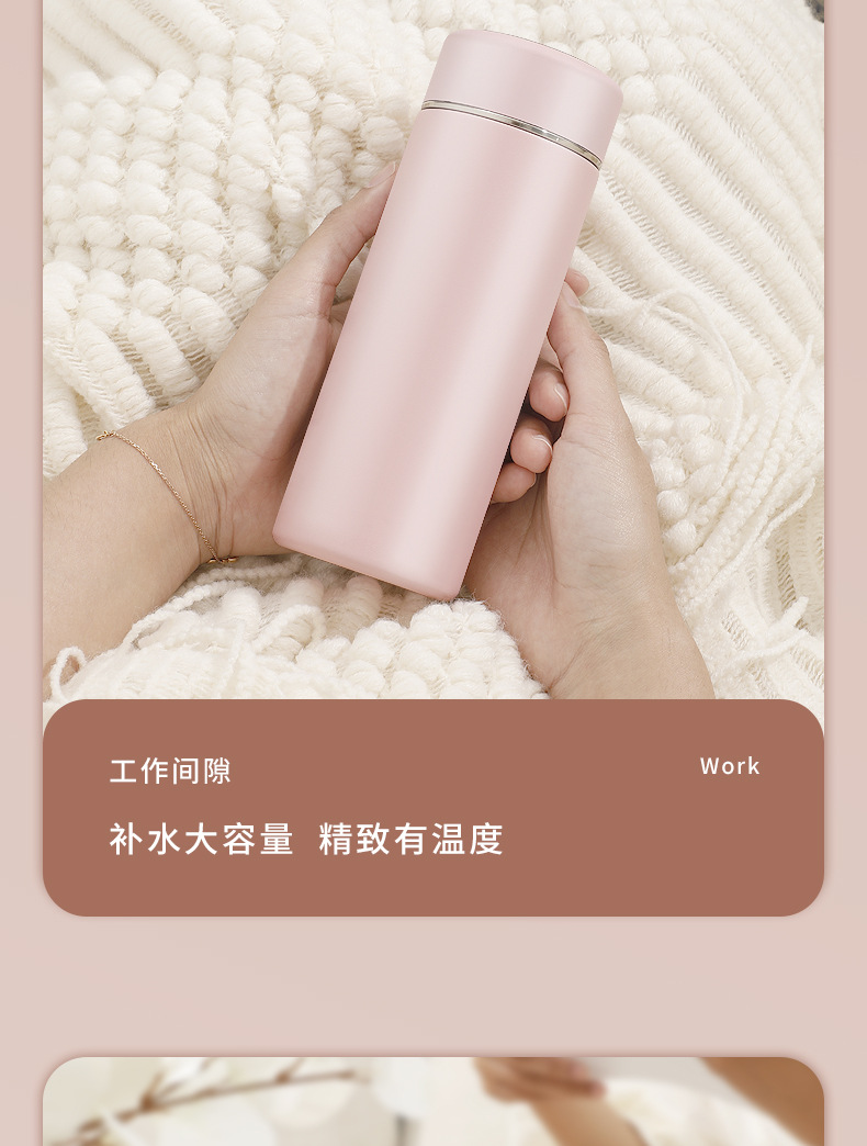 迷你保温杯316不锈钢女士小型便携儿童水壶水杯女生小巧口袋杯子详情16