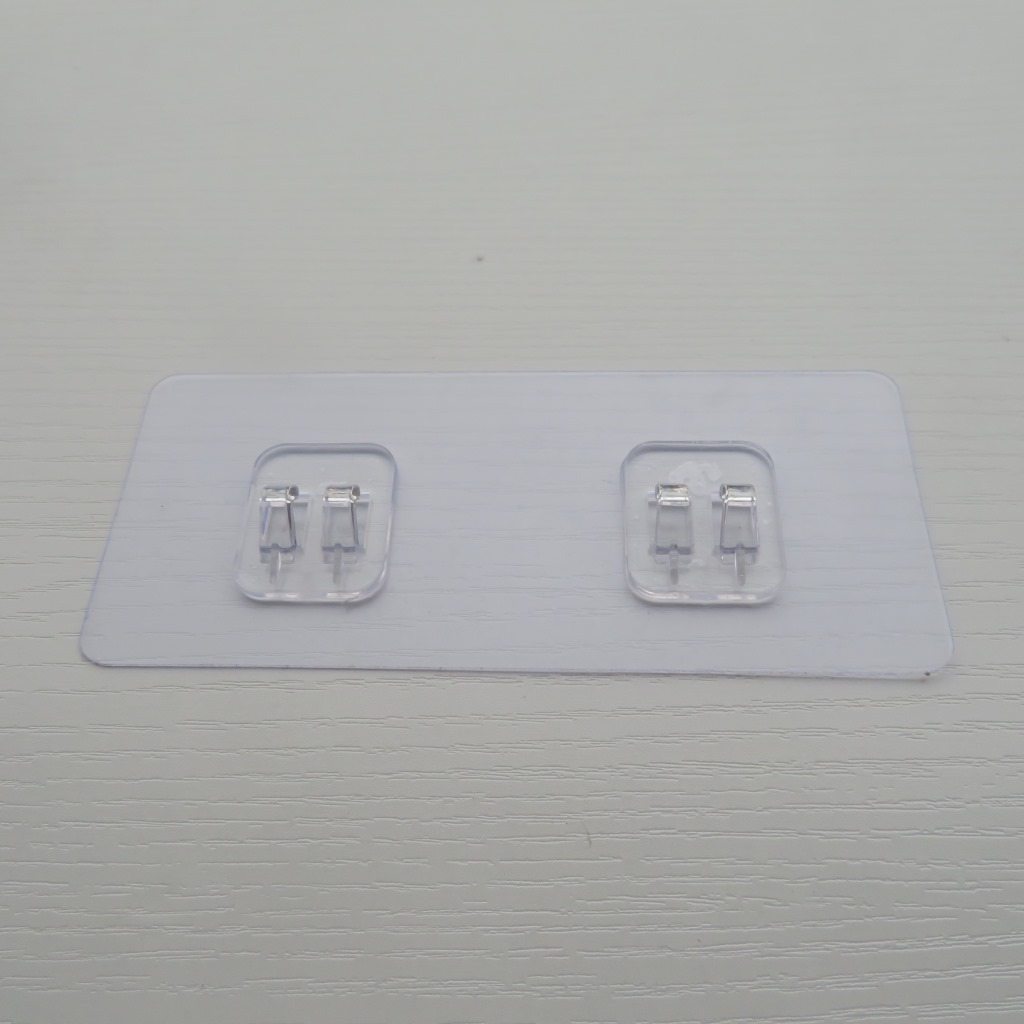 Adhesive seamless clip collection shelving, ironwork hook accessories, adhesive wall chopstick holder fixing stickers pic 10