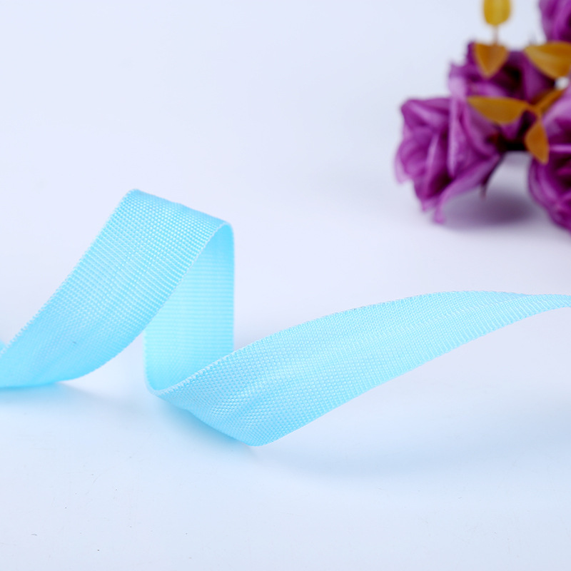 Wholesale of 600D plain weave encrypted edge straps, textile accessories, shoes and bags, 2.2cm colored webbing pic 7