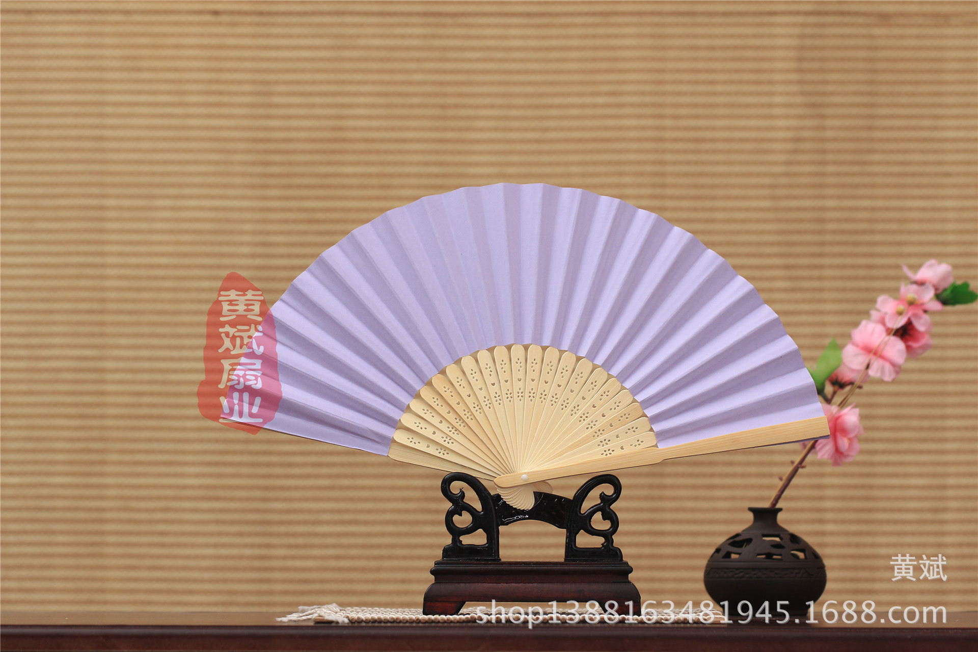 7寸空白折扇儿童绘画涂色纸扇白色彩色扇子幼儿园创意DIY手工材料详情5