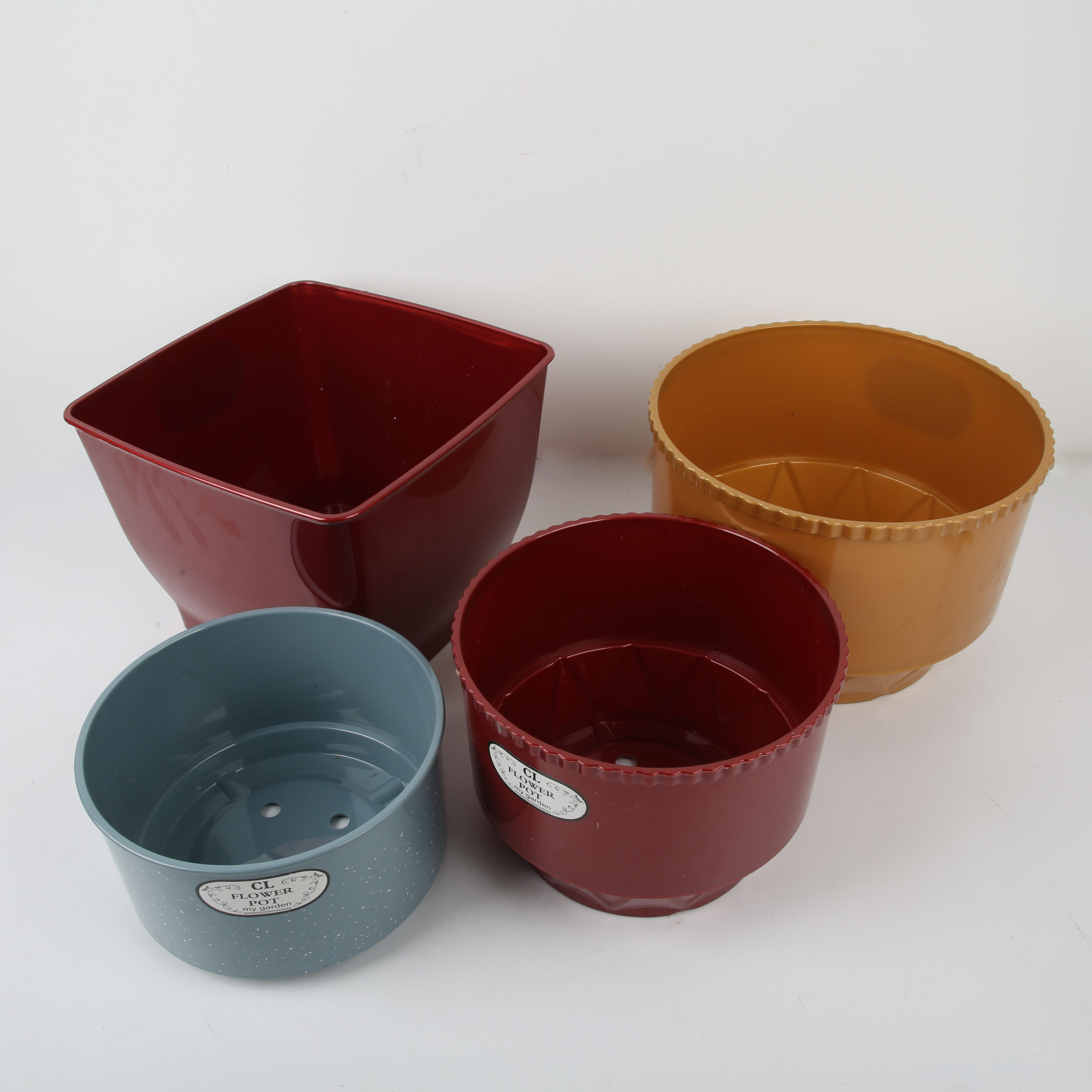 蝴蝶兰花盆欧式简约创意个性阳台绿萝塑料花盆盆栽种植花盆出口内销外贸兰花烤漆刷漆仿瓷仿古详情10