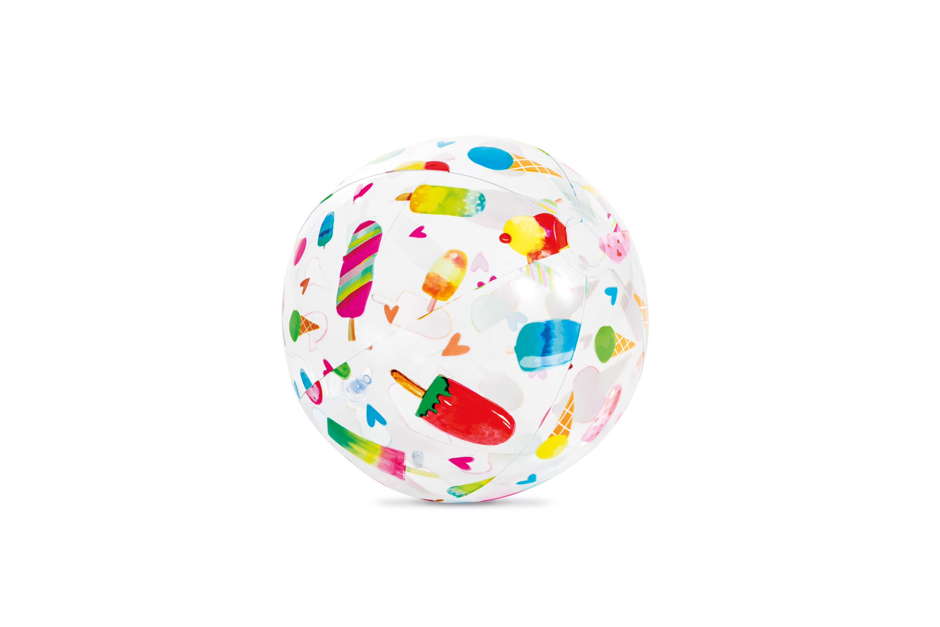 INTEX59040流行组沙滩球儿童pvc充气拍拍球 透明卡通充气玩具批发详情6