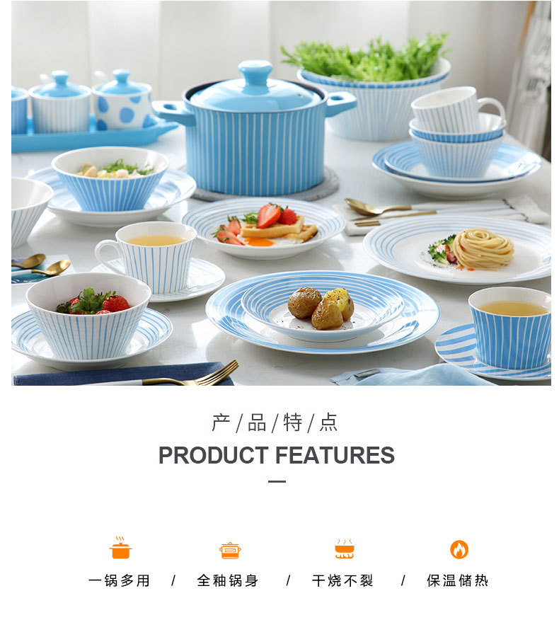 Factory direct sales ceramic clay pot open flame high-temperature resistant ceramic tagine pot home soup 煲仔饭 clay pot soup pot pic 10