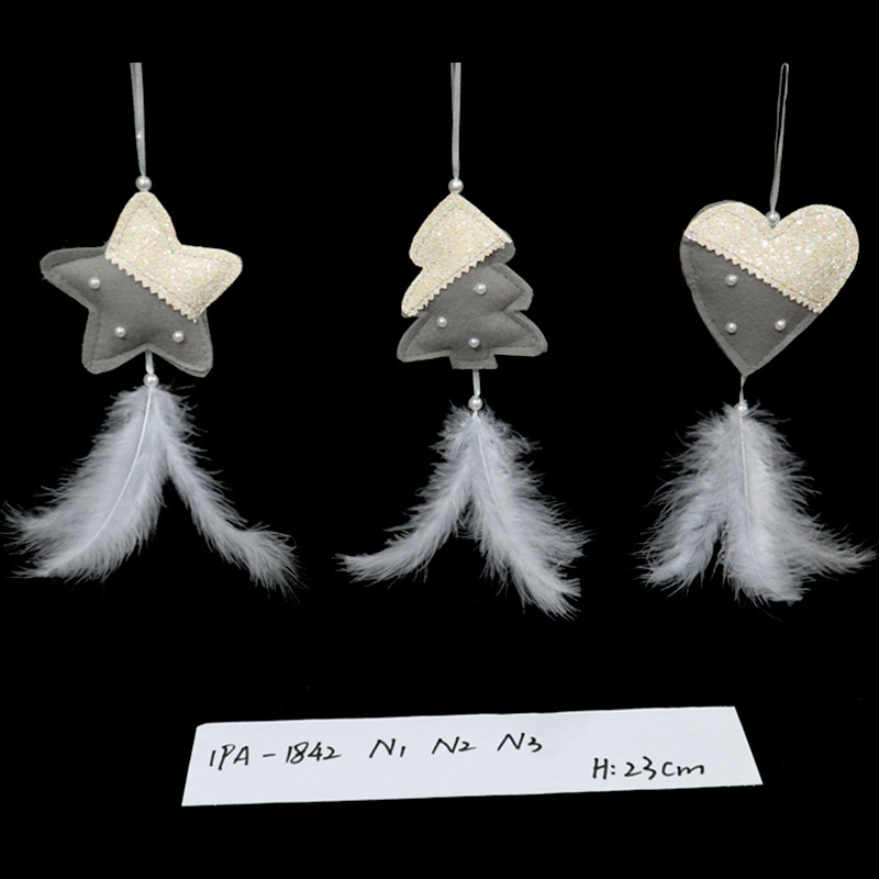 The 2023 new Christmas Angel element pendant is cute and suitable for Christmas tree decoration pic 3