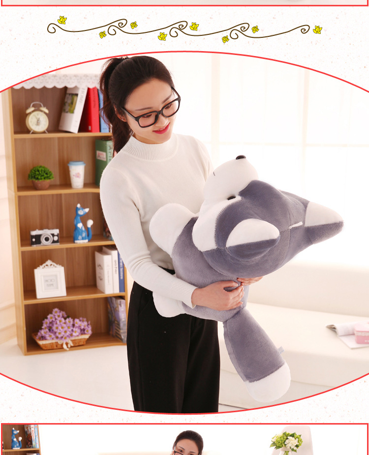 Husky plush toys, cute dolls, creative dolls, decorative items, doll manufacturers wholesale pic 19