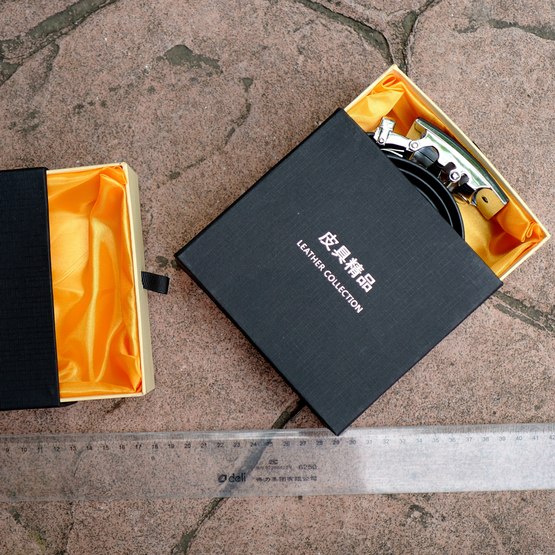 Silk fabric packaging box, belt packaging box, drawer box, silk fabric pull-out box, Yiwu belt packaging box, gift pull-out box pic 13