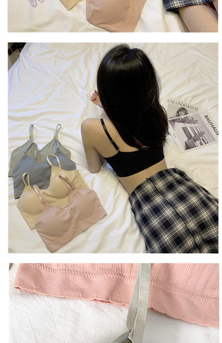 Wholesale of threaded, rims, one-piece converging, fixed cup underwear for girls, beautiful back, chest wrap and base layer sports vests pic 18