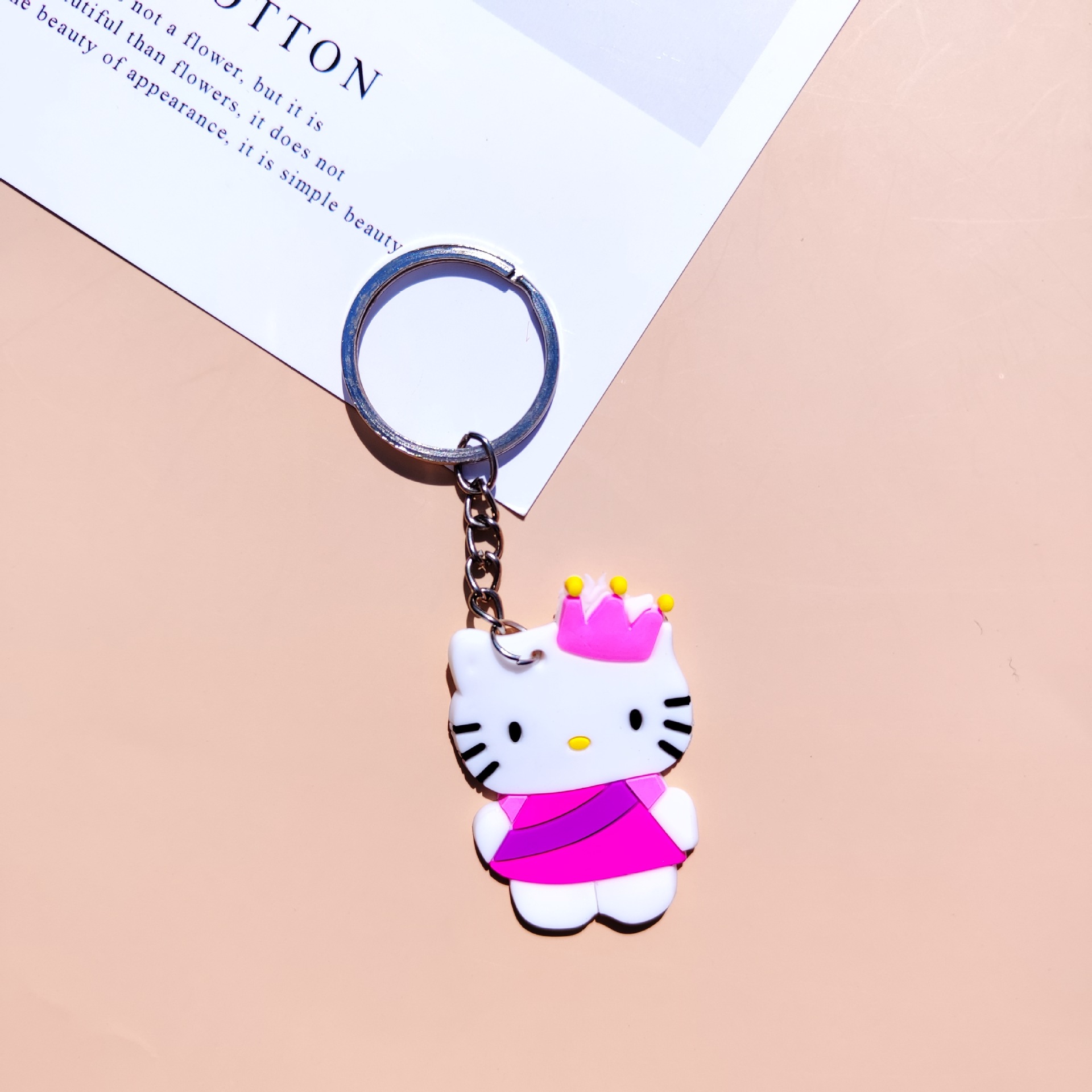 美乐蒂小挂件可爱钥匙扣kitty书包挂饰PVC包包挂件小礼品批发详情9